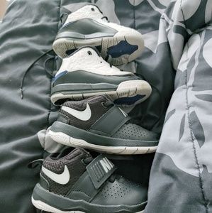 Nike and Jordan's Toddler Shoes 7c